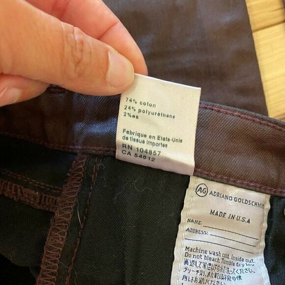 Adriano Goldschmied AG The Ultimate Leggings Purple 28 - Picture 6 of 9